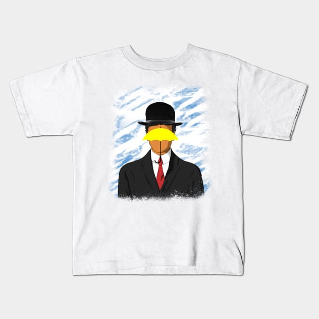 How I met your mother - Son of yellow umbrella white Kids T-Shirt by Uwaki